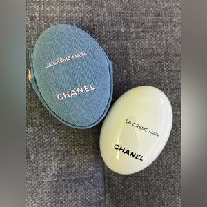 CHANEL La Crème Main Hand Cream with Denim Case